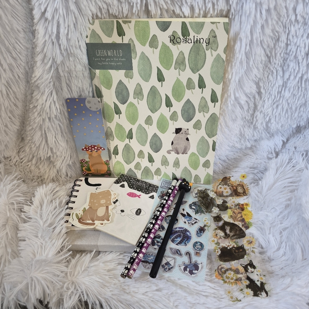 NWOT Cat Lovers Stationary Lot